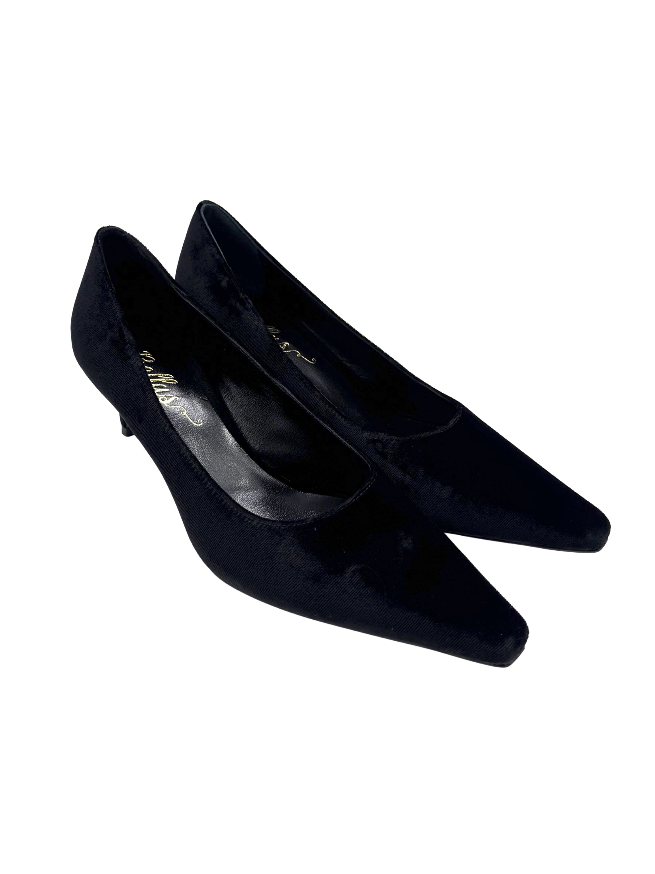 Nero Velvet Pumps