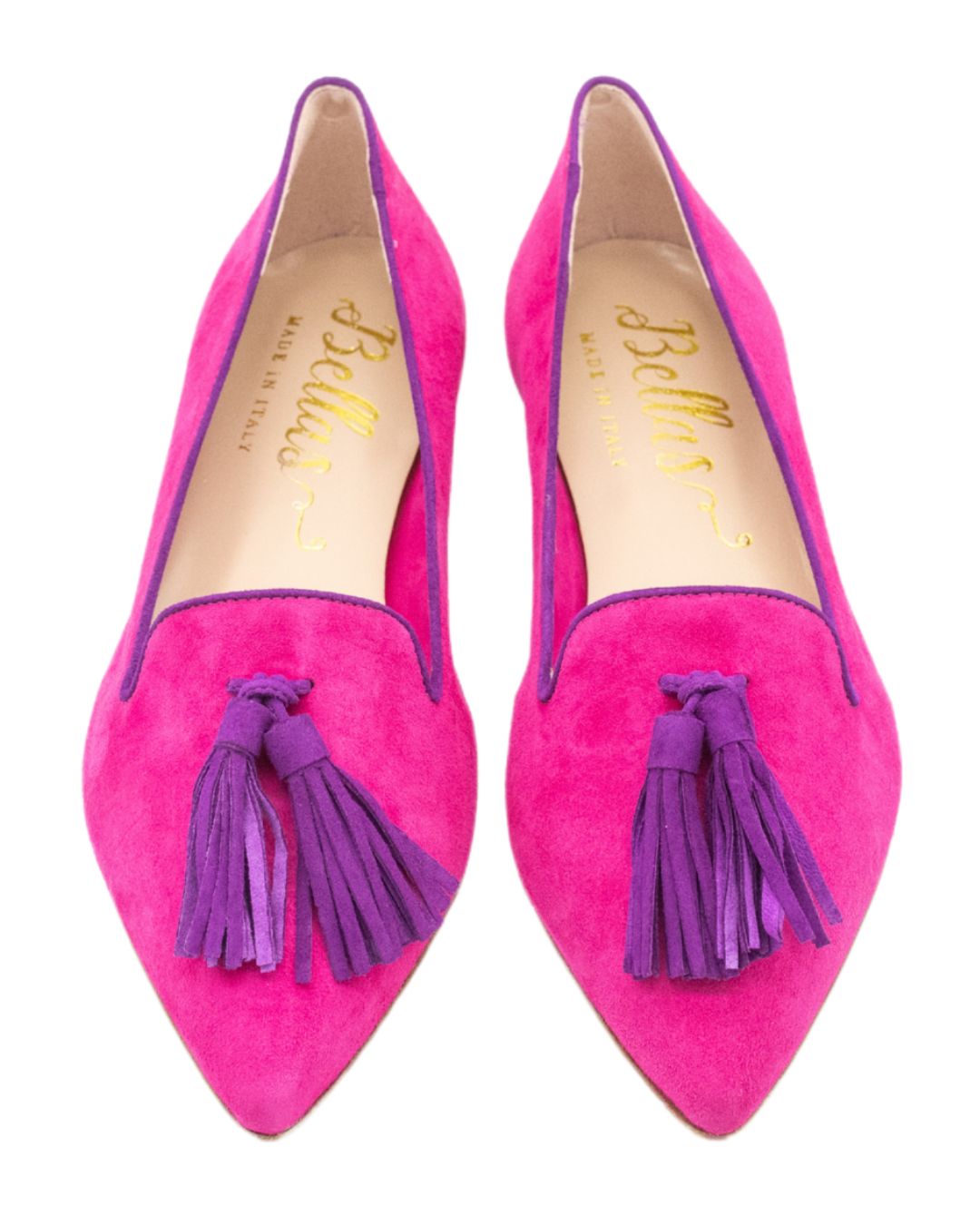 Fancy-Porpora Tasselloafer Pointy (long tassel)