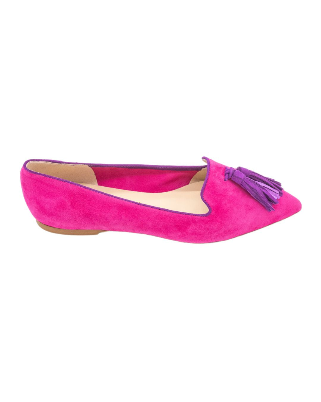 Fancy-Porpora Tasselloafer Pointy (long tassel)