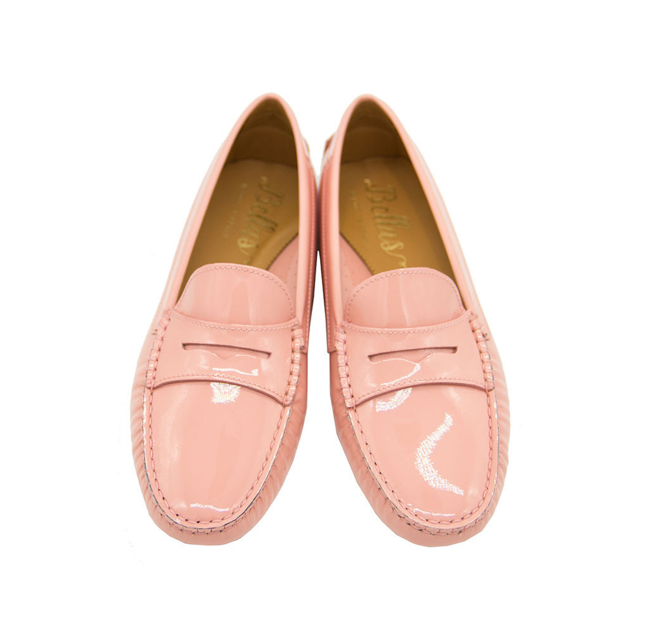 Moccasin Patent Pink