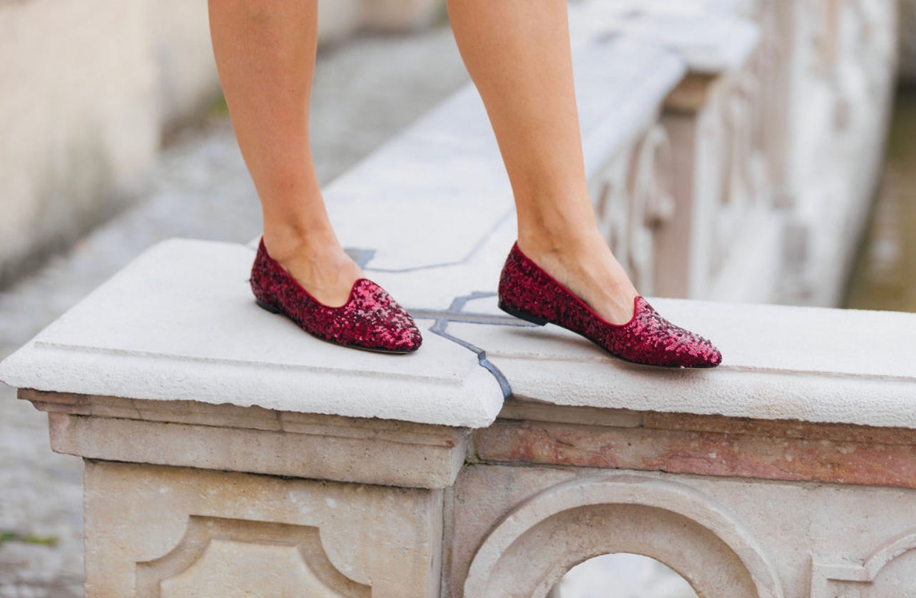 Ballerina Bordo Sequins