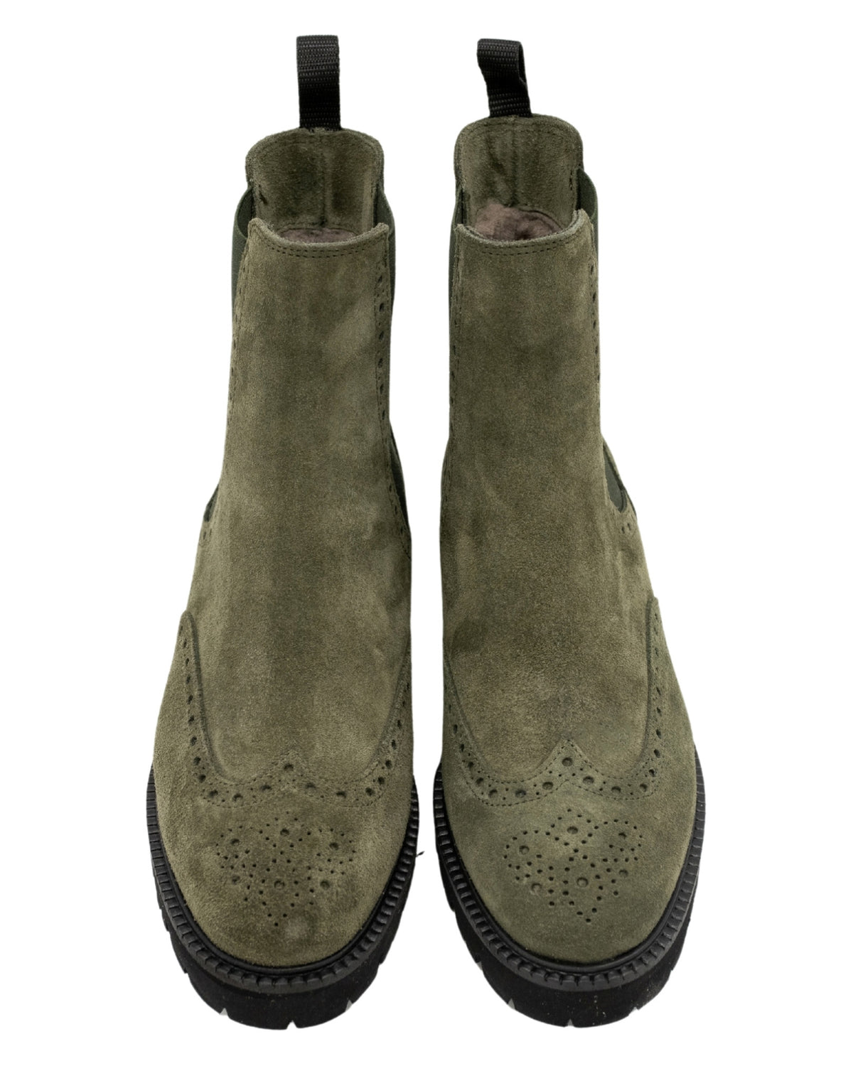 Herb Budapester Chelseaboots gefüttert
