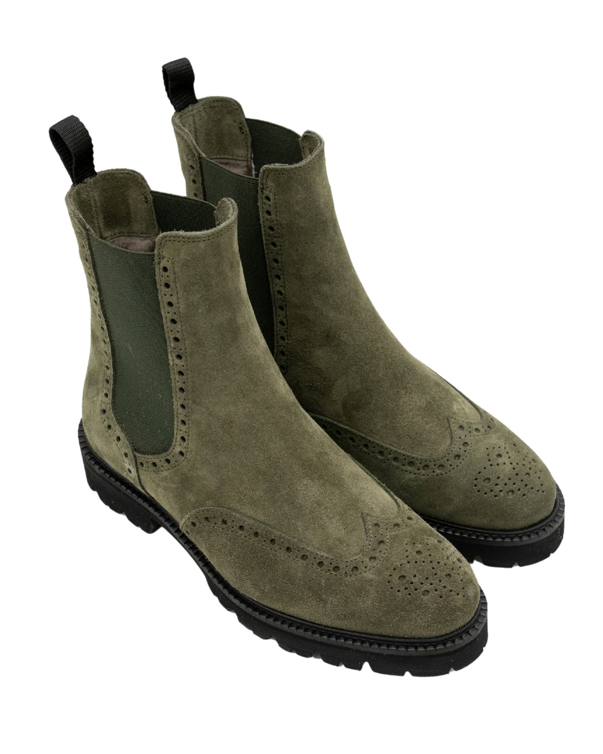 Herb Budapester Chelseaboots gefüttert