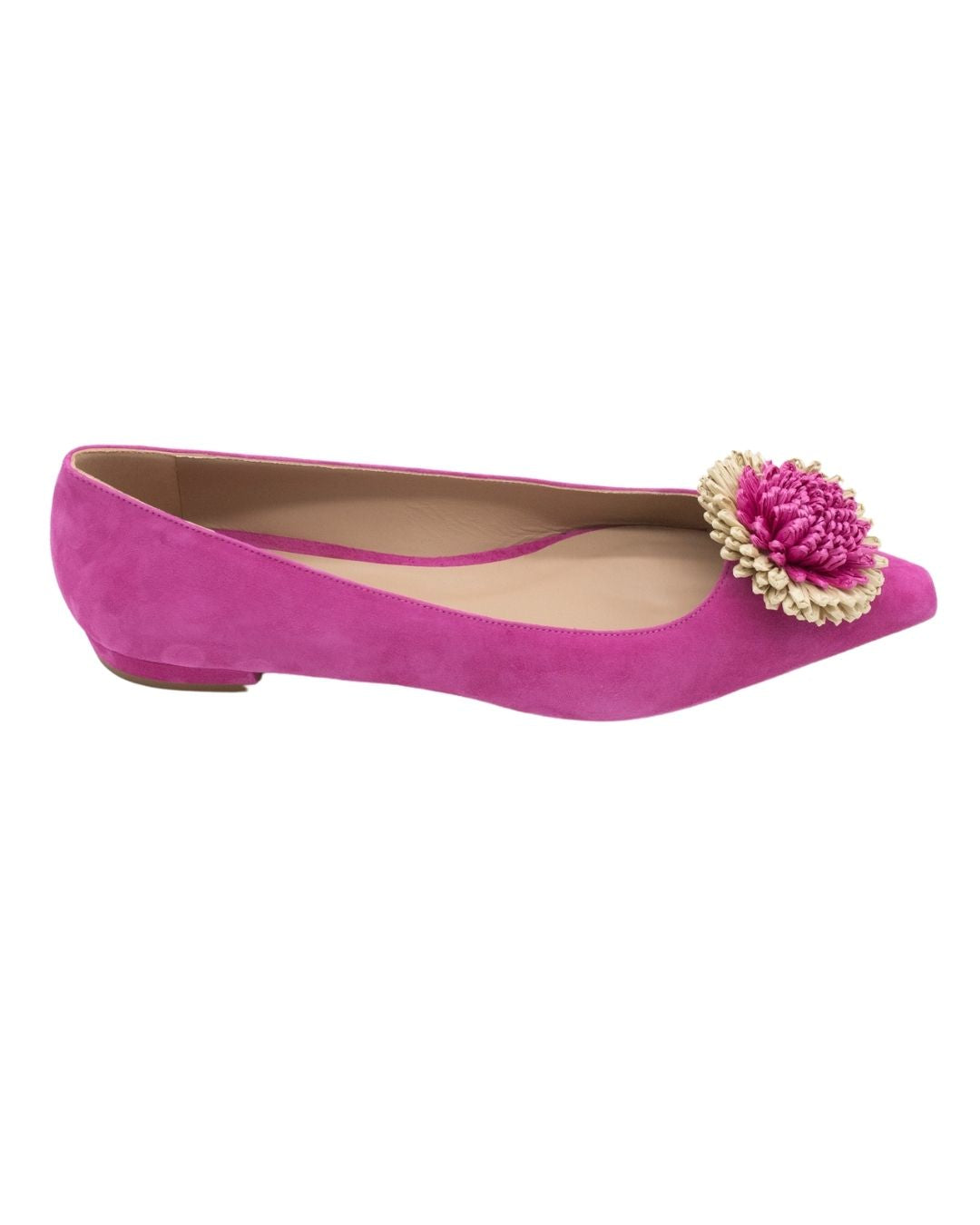 Hot Pink Bast Fiore Pointy