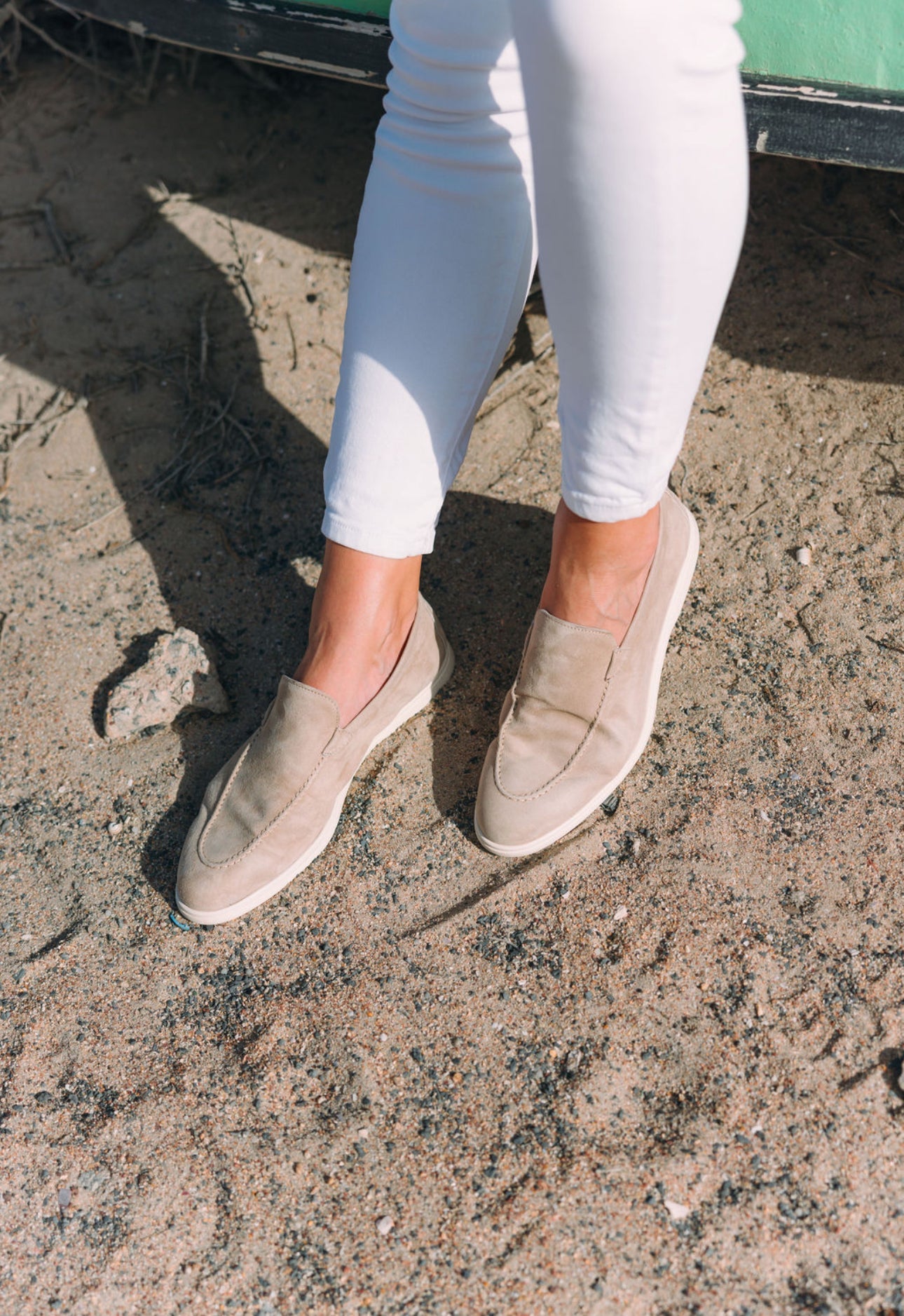 Sabbia Beige Women Yachtslipper