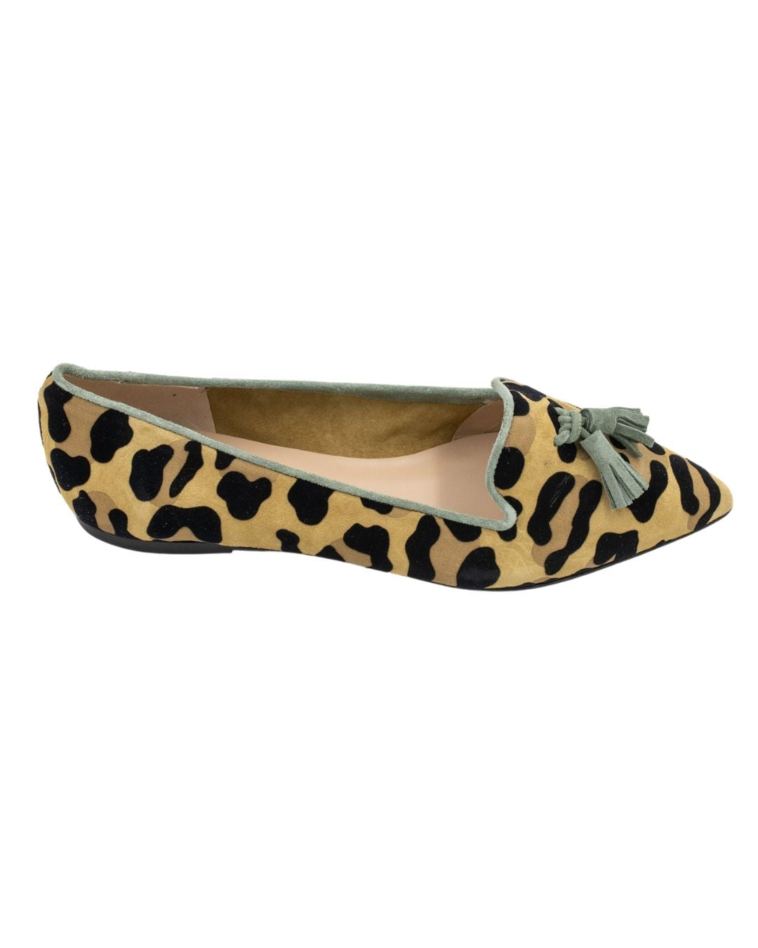 Leo Orlando-Militare Tasselloafer Pointy (kurzer Tassel)