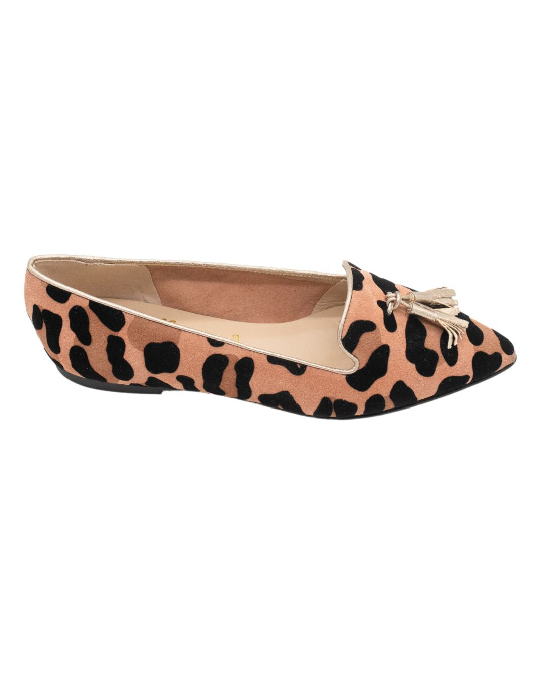 Leo Orlando Cipria-Rame Tasselloafer Pointy (kurzer Tassel)