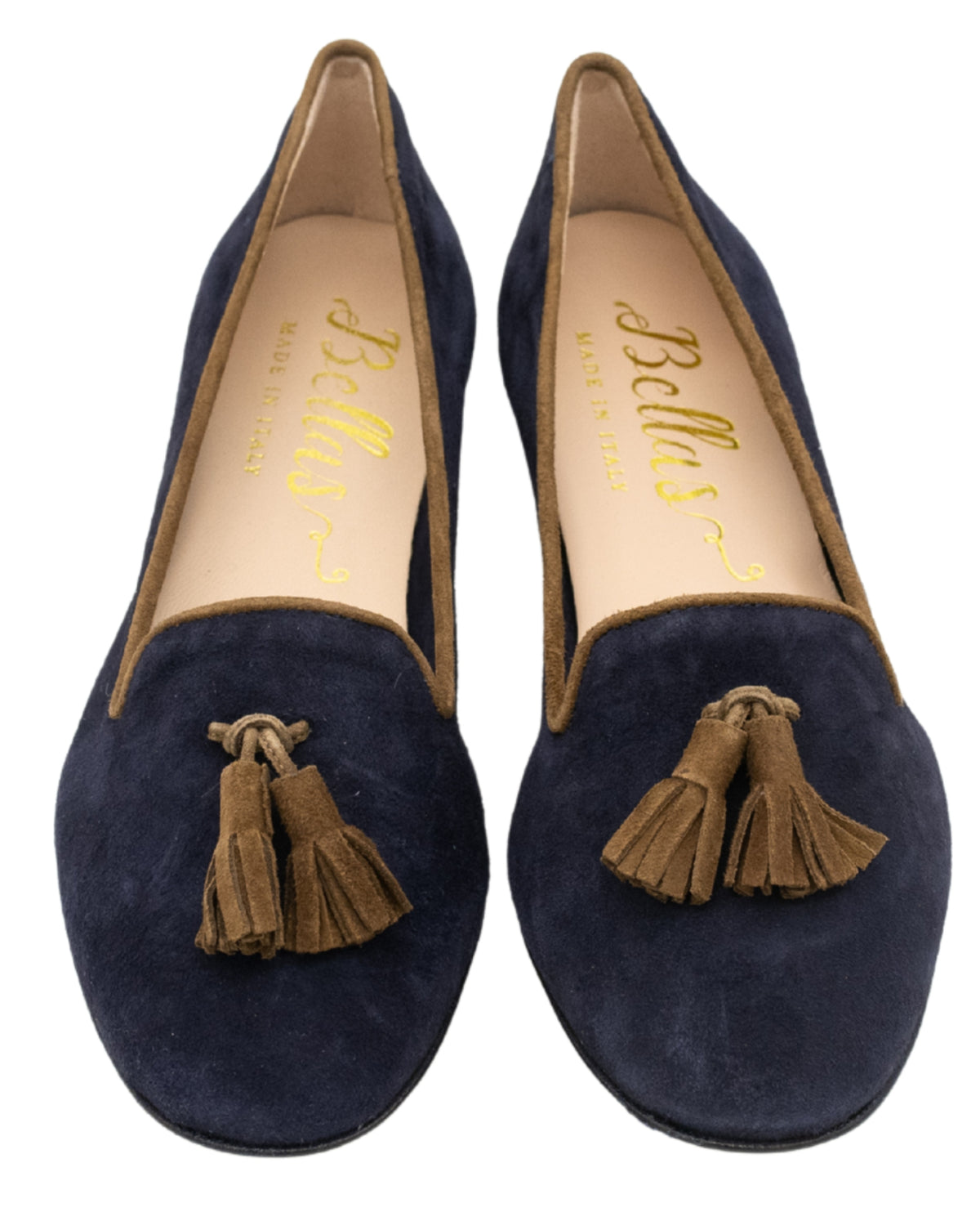Peacoat-Marrone Tasselloafer Klassik