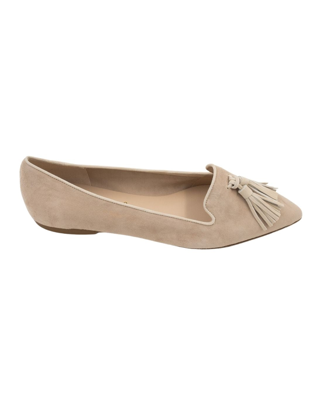 Sac-Peach Tasselloafer Pointy (langer Tassel)