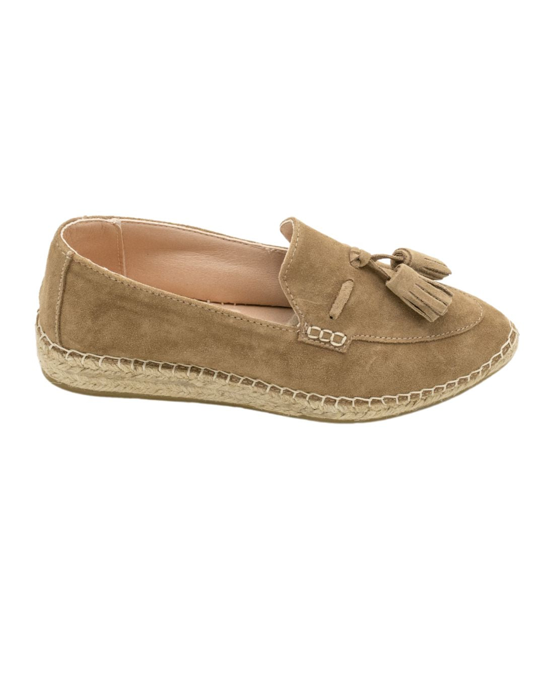 Taupe Espadrilles Pointy (with tassel)