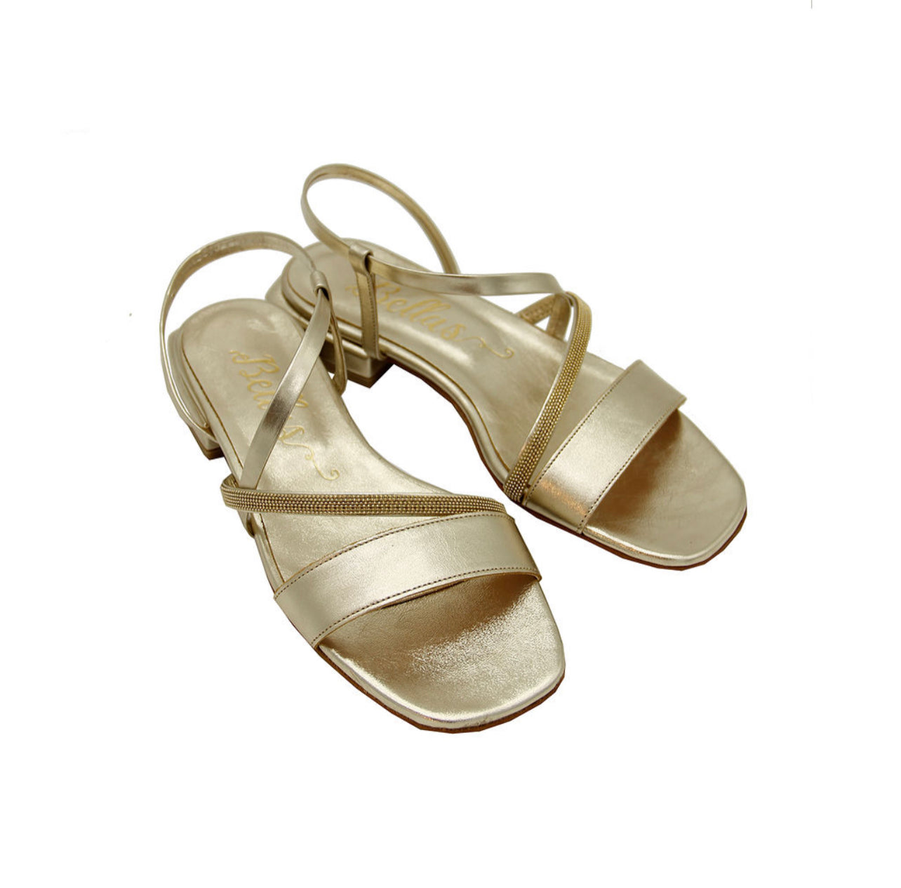Slingback Sandals Gold