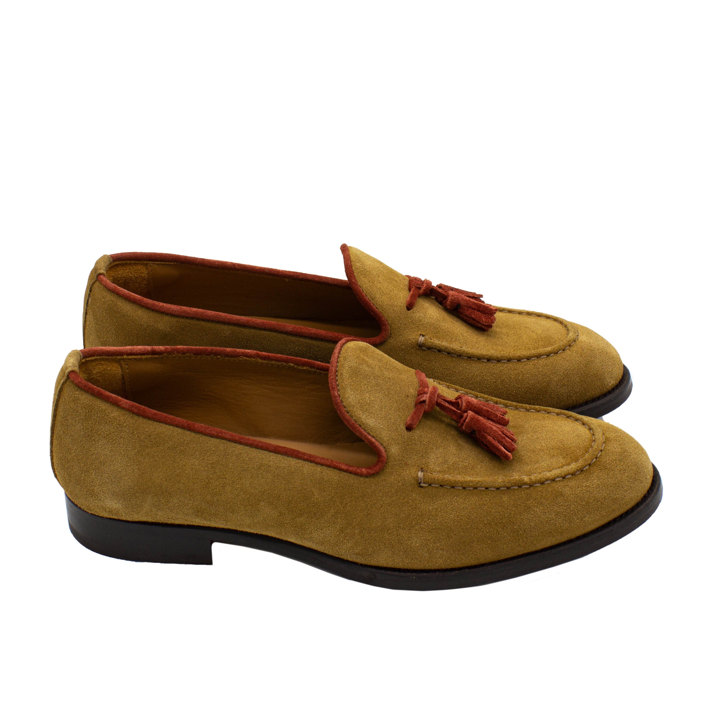 MEN Tassel Loafer Sabbia - Rust