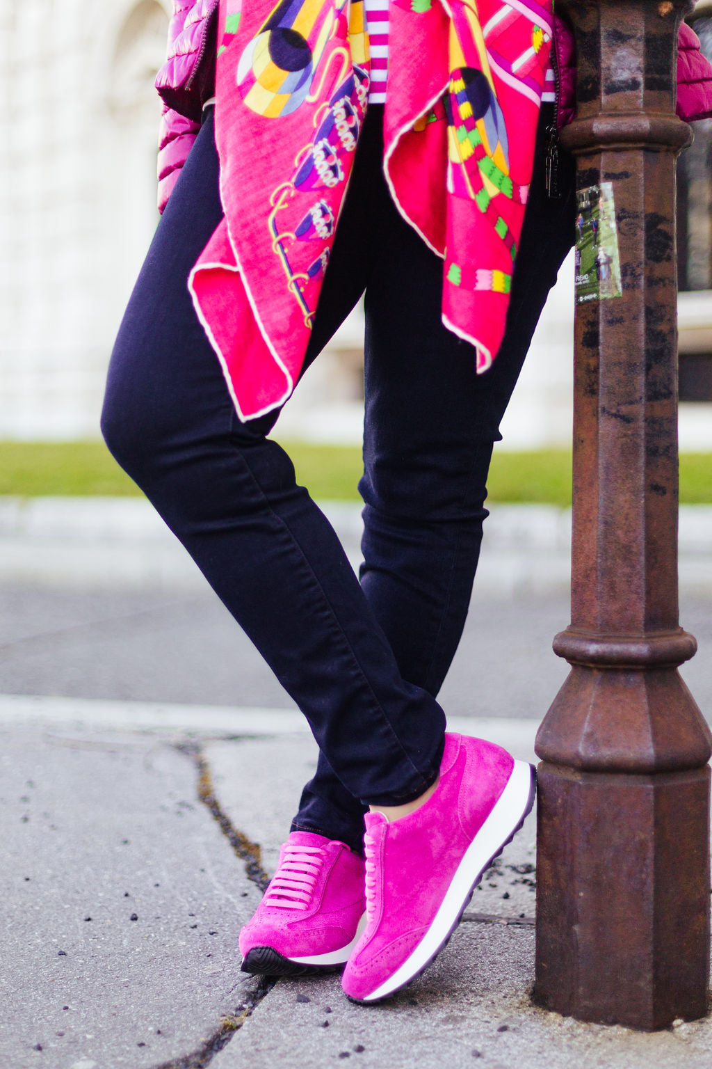 Sneaker Fuxia