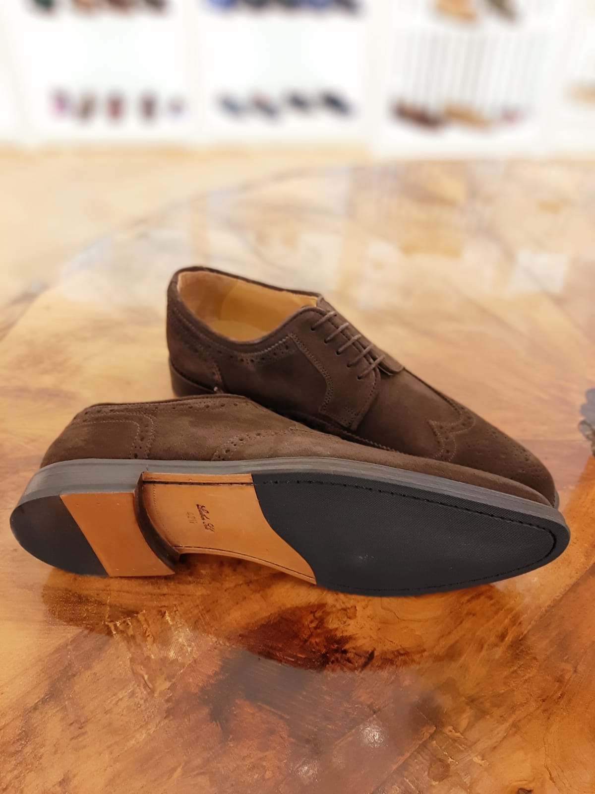 MEN Oxford Wingtip Lace-Up Shoes