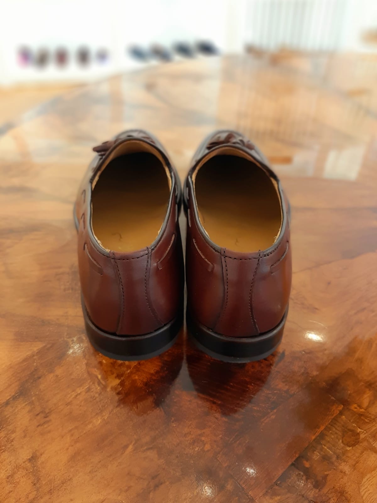 MEN Tassel Loafer Bordo